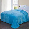 Solid flannel blanket winter coral blanket thickened warm bed sheet small blanket single double sofa blanket 