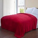 Solid flannel blanket winter coral blanket thickened warm bed sheet small blanket single double sofa blanket 