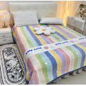 Winter Teddy plush thickened milk wool blanket bedding straight edge milk wool thickened bed blanket 