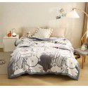 Raschel blanket thickened in winter, air conditioning, nap cover blanket, single dormitory, student flannel blanket, quilt 
