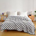 Thickened milk wool blanket 400g autumn and winter afternoon nap blanket Farai wool blanket single double wool bed sheet 