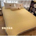 Winter Teddy plush thickened milk wool blanket bedding straight edge milk wool thickened bed blanket 