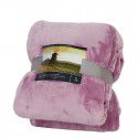 Solid flannel blanket winter coral blanket thickened warm bed sheet small blanket single double sofa blanket 