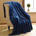 Solid flannel blanket winter coral blanket thickened warm bed sheet small blanket single double sofa blanket 