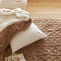 Autumn and Winter Pure Tuff Cashmere Lamb Blanket Double layer Leisure ins Wind Cover Blanket Jacquard Gift Blanket Wholesale 