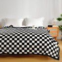 Thickened milk wool blanket 400g autumn and winter afternoon nap blanket Farai wool blanket single double wool bed sheet 