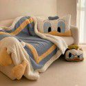Sullivan Cartoon Winnie Bear Lamb Fleece Double Layer Thick Blanket Sofa Cover Blanket Office Lunch Break Air Conditioner Blanket 