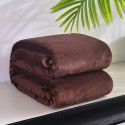 Wholesale of Falai velvet blanket blanket solid coral velvet blanket plain blanket bed sheet 