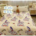 Winter Teddy plush thickened milk wool blanket bedding straight edge milk wool thickened bed blanket 