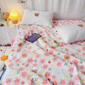 Winter Teddy plush thickened milk wool blanket bedding straight edge milk wool thickened bed blanket 