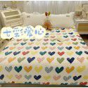 Winter Teddy plush thickened milk wool blanket bedding straight edge milk wool thickened bed blanket 