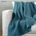 Spring and summer cotton waffle solid color blanket American blanket bedding blanket office sofa nap casual blanket 