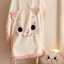 Sullivan Cartoon Winnie Bear Lamb Fleece Double Layer Thick Blanket Sofa Cover Blanket Office Lunch Break Air Conditioner Blanket 