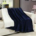 Thick blanket, small wool quilt in winter, double layer thickened insulation, single leg covering, afternoon nap, student dormitory, coral blanket 