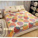 Winter Teddy plush thickened milk wool blanket bedding straight edge milk wool thickened bed blanket 