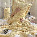 Thickened blanket quilt, warm in winter, coral wool blanket, flannel blanket, office nap, air-conditioning blanket, bed use 