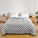 Thickened milk wool blanket 400g autumn and winter afternoon nap blanket Farai wool blanket single double wool bed sheet 