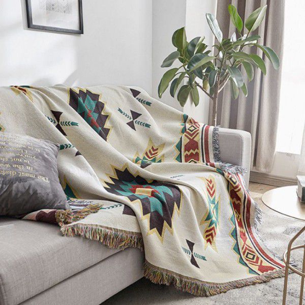 Source manufacturer sofa cover star Sucre sofa towel, sofa blanket, thread blanket, four seasons household blanket 