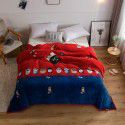 Antarctic thickened marten woolen blanket, double-sided woolen blanket, afternoon nap, air conditioner, vehicle mounted multi-functional woolen blanket, gift wholesale 