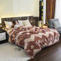 Raschel blanket thickened in winter, air conditioning, nap cover blanket, single dormitory, student flannel blanket, quilt 