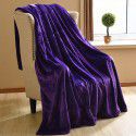 Solid flannel blanket winter coral blanket thickened warm bed sheet small blanket single double sofa blanket 