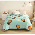 Raschel blanket thickened in winter, air conditioning, nap cover blanket, single dormitory, student flannel blanket, quilt 