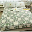 Winter Teddy plush thickened milk wool blanket bedding straight edge milk wool thickened bed blanket 