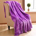 Solid flannel blanket winter coral blanket thickened warm bed sheet small blanket single double sofa blanket 