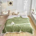 Milk velvet teddy quilt cover blanket blanket small blanket sofa blanket thickened autumn and winter sofa blanket nap blanket 