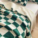 Amazon spot double-layer blanket thickened winter children's nap blanket coral wool warm flange blanket 