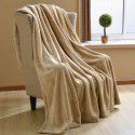 Solid flannel blanket winter coral blanket thickened warm bed sheet small blanket single double sofa blanket 