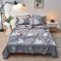 Small blanket leg covering blanket blanket thin summer blanket summer nap blanket blanket winter thickened coral blanket 