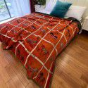 Double layer thickened warm cloud blanket European blanket AB Farai velvet ferret velvet crystal velvet air conditioning blanket wholesale 