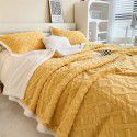 Taff nap blanket thickened lamb wool blanket in winter solid color spring and autumn blanket coral blanket wholesale 