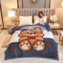 Thickened Raschel blanket Double layer super soft warm blanket Wedding red gift blanket blanket blanket blanket blanket quilt wholesale 