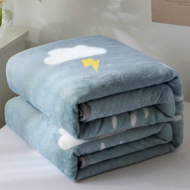 2021 new air-conditioned quilt, double-sided woolen blanket cover, thin blanket covered by two people in summer, sleeping in the office at noon  2021 new air-conditioned quilt, double-sided woolen blanket cover, thin blanket covered by two people in summer, sleeping in the office at noon