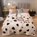 Raschel blanket thickened in winter, air conditioning, nap cover blanket, single dormitory, student flannel blanket, quilt 