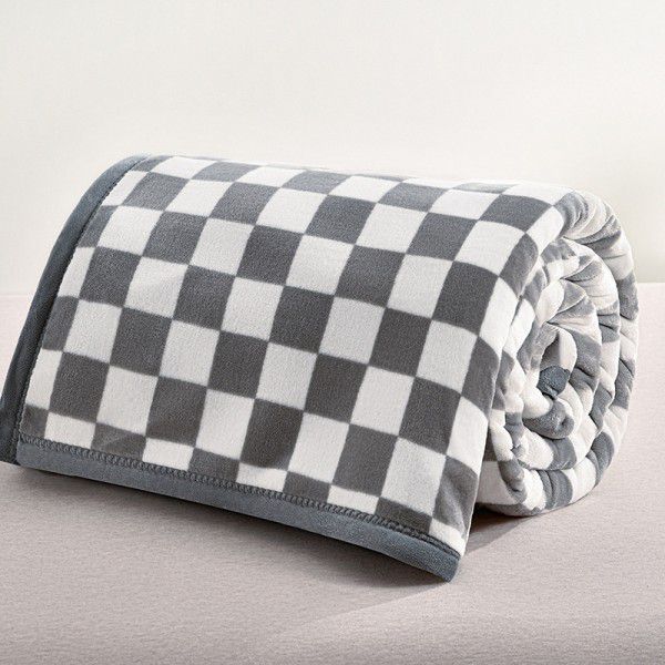 Thickened milk wool blanket 400g autumn and winter afternoon nap blanket Farai wool blanket single double wool bed sheet 