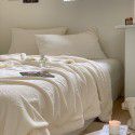 Autumn and winter camellia, cattle, milk wool, thickened blanket, cashmere blanket, solid color blanket, bedroom, lunch blanket, one hair substitute 