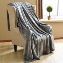 Solid flannel blanket winter coral blanket thickened warm bed sheet small blanket single double sofa blanket 