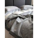 Warm in autumn and winter, plain milk wool blanket thickened nap blanket, plush herringbone pattern jacquard cover blanket in office 