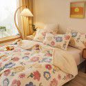 Amazon spot double-layer blanket thickened winter children's nap blanket coral wool warm flange blanket 