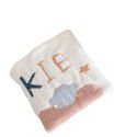 Soft half woolen blanket autumn and winter quilt feather gauze blanket spring and autumn baby blanket 100 * 100 