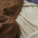 Waffle blanket ins wind sofa blanket office nap tassel ball wool leisure air conditioning blanket 