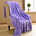 Solid flannel blanket winter coral blanket thickened warm bed sheet small blanket single double sofa blanket 