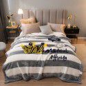 Raschel blanket thickened in winter, air conditioning, nap cover blanket, single dormitory, student flannel blanket, quilt 