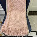 Amazon diamond shaped sofa blanket blanket bed tail blanket knitting cross-border blanket air conditioning blanket tassel nap blanket blanket 
