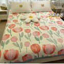 Winter Teddy plush thickened milk wool blanket bedding straight edge milk wool thickened bed blanket 
