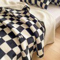 Amazon spot double-layer blanket thickened winter children's nap blanket coral wool warm flange blanket 