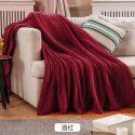 Blankets, flannel, coral velvet, student dormitory, single and double office, spring and summer afternoon nap, blanket, home textile, home decoration blanket